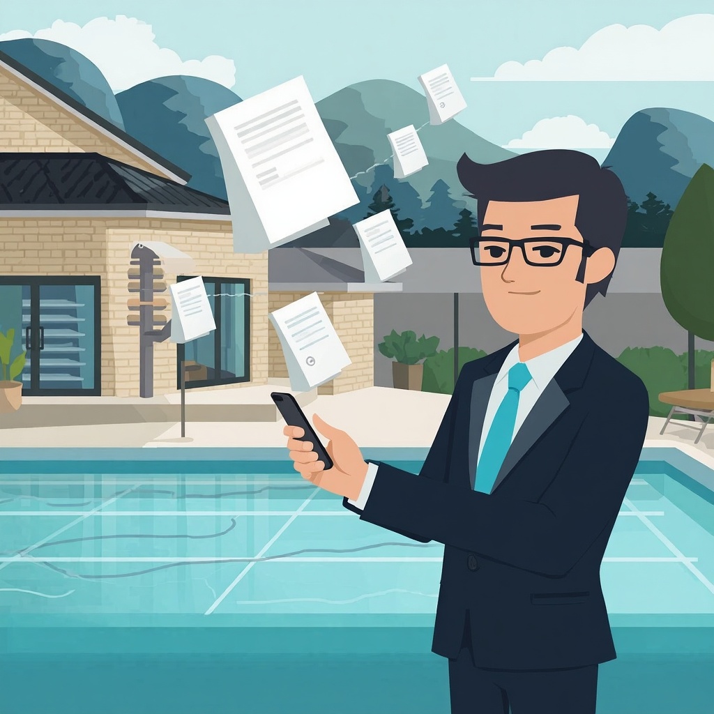 ficha técnica piscina vivienda